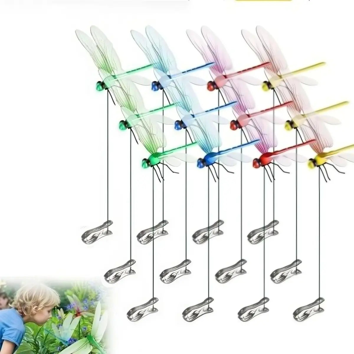 BugAwayFly™ | The Original Bio-Mimicry Dragonfly Deterrent
