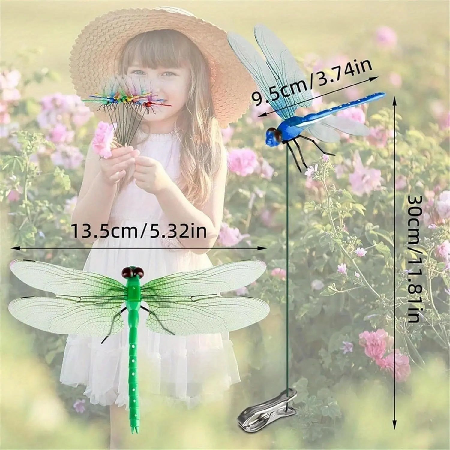 BugAwayFly™ | The Original Bio-Mimicry Dragonfly Deterrent